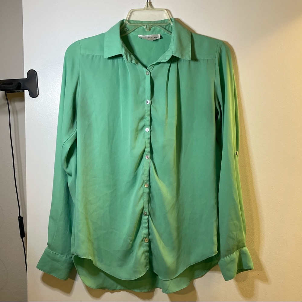 XS Chandi & Lia Button Down Shirt